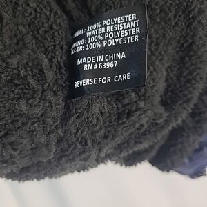 NEW Spire by Galaxy Men's Navy Sherpa Lined  Hooded Puffer Jacket Sz S MSRP $98
